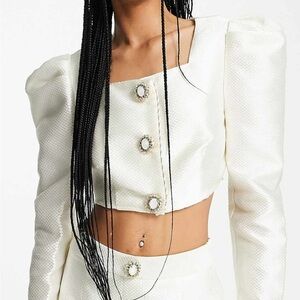 Dream Sister Jane embellished bridal top